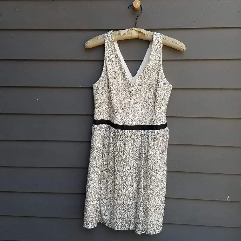 Maurices Black and White Lace Dress - Like new
